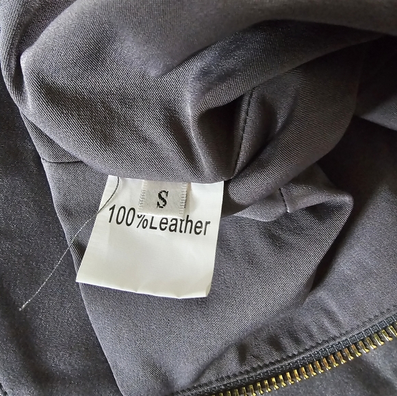 Celeb Boutique Vintage Leather Dress with Snake Contrast | Gray | Small | EUC - Picture 13 of 13